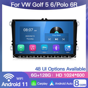 Radio Multimedia para Auto STWEI de 9 Pulgadas con Carplay, Android 14, Reproductor de Video, Navegación GPS para Volkswagen VW Golf 5 6 Polo 6R, Unidad Principal - Product Image 3