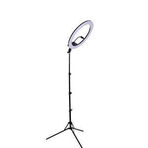 Anneau lumineux CPYP <span class=keywords><strong>KY</strong></span>-BK512 de 22 pouces avec trépied et support pour téléphone portable pour diffusion en direct - Product Image 5