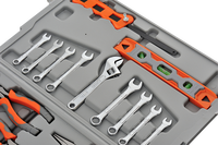 Boîte à outils 428 pièces Outils d'atelier mécanique Kit de réparation ménager avec foret hélicoïdal