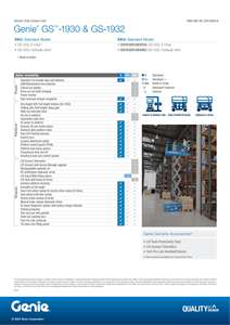 Piattaforma di lavoro aerea con sollevamento a forbice elettrico - Product Image 3