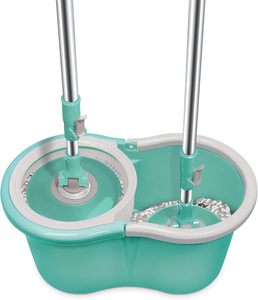 Blue Eco-Friendly Telescopic High Quality Hand-Free Wet Dry <b>Mop</b> Automatic Dehydration Light Weight Stainless Steel 2.5L Capacity - Product Image 5