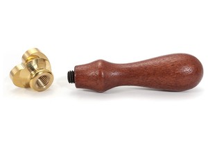 Timbro in ceralacca antico personalizzato con design a forma su misura, MOQ ridotto, <span class=keywords><strong>per</strong></span> inviti di nozze fai da te, decorativo in <span class=keywords><strong>legno</strong></span> e rame - Product Image 3