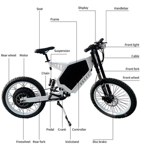 <span class=keywords><strong>Bicicleta</strong></span> <span class=keywords><strong>Eléctrica</strong></span> de <span class=keywords><strong>Montaña</strong></span> Barata para Exteriores con Motor Eléctrico y Llantas Anchas para Adultos de Alta Potencia - Product Image 2