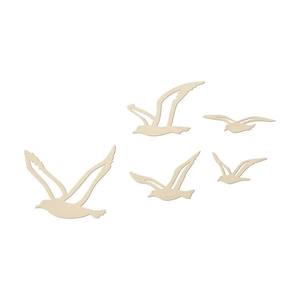 Dekorasi Dinding Burung Camar Kayu, Hiasan Burung Camar Kayu, Seni Dinding Camar Kayu, Bentuk Potongan Siluet - Product Image 3