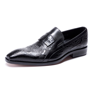 Nuove Scarpe Eleganti da Uomo <span class=keywords><strong>2026</strong></span>: Mocassini in Pelle per Matrimoni e Feste, Calzature Casual Personalizzabili - Product Image 4