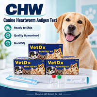Kit de test antigénique VetDx CHW pour la détection de la maladie de la liasse cardiaque canine à usage vétérinaire