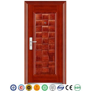 Porte de sécurité manuelle en bois résidentielle pour chambre, testée au feu, résistante aux chocs, pour projets de entrepreneurs, usines chimiques et dortoirs - Product Image 2