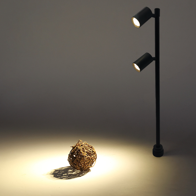 Modern High Brightness LED Jewelry Display Light 2x3W Recessed Rotatory Spotlight for Jewelry Showcase