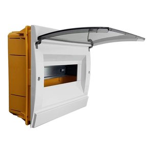 Caja de Distribución Marlanvil de 6 Módulos IP40 con Puerta Ahumada para Uso Interior - Product Image 2