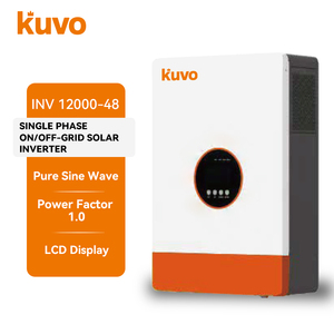 KUVO 3KW 5KW 6KW 8KW 10KW 12KW 48V IP21 Monophasé Hors Réseau Onde Sinusoïdale 1.2KW Convertisseur MPPT Écran LCD Solaire Hybride - Product Image 1