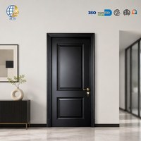 Portes de chambre en bois massif de haute qualité, vente en gros d'usine, portes intérieures en bois, portes intérieures en bois pour la maison