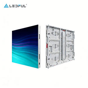 Système <span class=keywords><strong>de</strong></span> montage post-tendu P8 pour écran LED grand format extérieur, installation sur bord <span class=keywords><strong>de</strong></span> toit en cantilever - Product Image 1