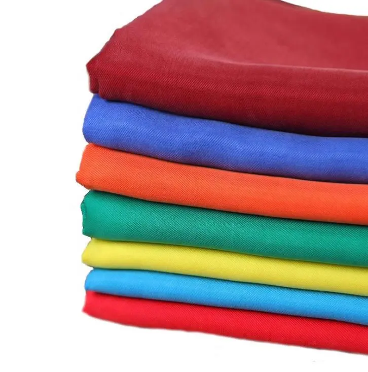 2010024-sergé mélangé cupro rayonne tissu pour vêtement, Cupro-ammoniacale fil textile