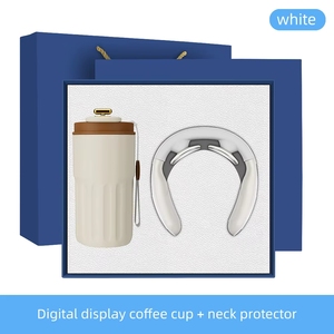 Coffret cadeau masseur <span class=keywords><strong>de</strong></span> cou en forme <span class=keywords><strong>de</strong></span> tasse à café pour la nouvelle maison 2026, articles promotionnels d'entreprise, cadeaux <span class=keywords><strong>de</strong></span> bienvenue pour les assurances - Product Image 4
