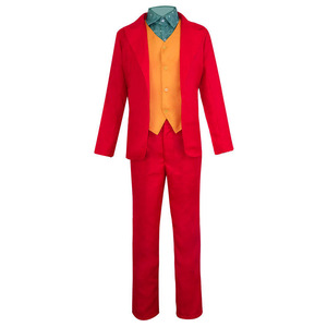 Costume de cosplay Joker avec gilet et pantalon, pour Halloween, performance scénique, taille S à 5XL, manches longues, fibre de polyester, 14 ans et plus - Product Image 5