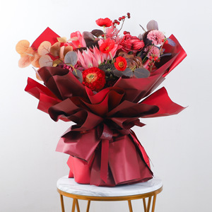 Papel de Color Liso Ouya para Envolver Flores Estilo Coreano Primer Amor Papel de Embalaje para Arreglos Florales de Rosas y Aperturas - Product Image 6