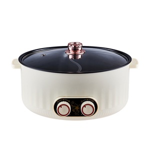 Olla eléctrica Yuan Yang de 7L con doble compartimento y antiadherente para uso en dormitorios y familiar. - Product Image 4