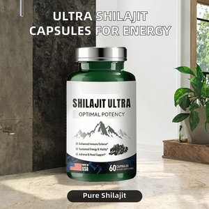 Cápsulas de Shilajit Ultra Orgánicas y Naturales para el Cuidado de la Salud Masculina, Mejoran la Inmunidad, Ricas en Ácido Fúlvico y Minerales Esenciales - Product Image 2