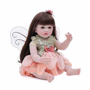 Muñeca <span class=keywords><strong>Reborn</strong></span> <span class=keywords><strong>de</strong></span> Silicona Suave <span class=keywords><strong>de</strong></span> Cuerpo Completo con Alas <span class=keywords><strong>de</strong></span> Mariposa, 55cm, Betty, Muñeca Recién Nacida, Juguete <span class=keywords><strong>de</strong></span> Baño para Niños, Regalo <span class=keywords><strong>de</strong></span> Cumpleaños para Niñas - Product Image 6