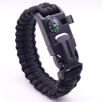 Bracelet Paracord pour Sport Extérieur Survie Tactique