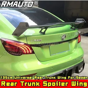 Alerón Trasero Universal de 135 cm para Sedán, Estilo GT con Aspecto de Fibra de Carbono, Alerón Trasero para Maletero, Kit de Carrocería, Accesorios para Automóviles - Product Image 3