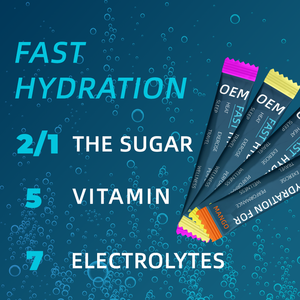 OEM dành cho người lớn thấp calorie điện bột hydrat hó<span class=keywords><strong>a</strong></span> gói Lemon flavour ngọt năng lượng uống Halal chứng nhận thể thao - Product Image 2