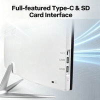 24 Inch All-in-One PC Core I7 16GB RAM 512GB SSD OEM AIO Desktop Computer Monoblock LCD Display for Gaming