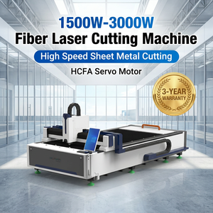Máquina de Corte Láser de Fibra 3015 4020, CNC para Placas Metálicas, Cortadora Láser para Acero Inoxidable y Acero al Carbono, Respuesta Postventa las 24 Horas - Product Image 1