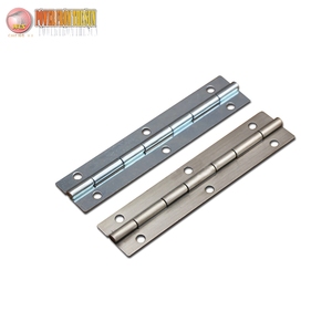 Cerniera per pianoforte moderno senza foro saldato in acciaio inossidabile pesante cerniere lunghe personalizzabili lunghezza pieghevole staffe da tavolo - Product Image 1