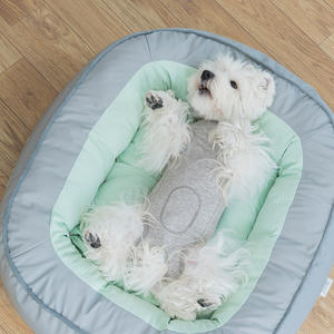 반려동물 의류 신상 클래식 강아지 환견복, 핥음 방지 통기성 고탄력 암수 강아지 수술 회복복 - Product Image 2