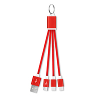 Vente chaude 3A charge rapide 5V/2A Nylon tressé porte-clés 3-en-1 Micro USB Type C chargeur câble PVC TPE veste pour téléphones mobiles
