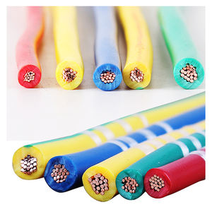 PVCシースパワーケーブルソフトワイヤー銅座礁電気ワイヤー家庭用工場卸売 - Product Image 2