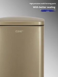 Cubo de basura de Pedal de acero inoxidable de gama alta ecológico GNF para el hogar, cocina comercial, sala de estar, oficina, comodidades de Hotel - Product Image 5