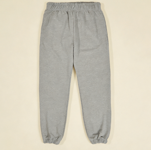 Pantalones de chándal casuales de invierno de forro polar, mezcla de algodón, estilo coreano, con cintura elástica y forro polar cepillado - Product Image 1