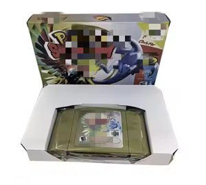 Zelda <span class=keywords><strong>Majora</strong></span>'s <span class=keywords><strong>Mask</strong></span> Tarjeta de video para N64 Tarjeta de juego retro Caja de venta al por menor Embalaje de plástico También incluye Poke Mon Stadium Playing - Product Image 4