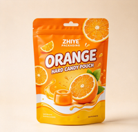 Sachets alimentaires refermables personnalisés imprimés, avec fermeture éclair, en BOPP, VMPET, PE, doublés de film, recyclables