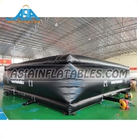 Airbag gonflable de cascade de saut d'airbag de chute libre commercial grand Airpad