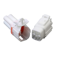 Conector Impermeable para Coche, Terminal de Resorte Macho y Hembra, Enchufe para Luz Diurna, Conector 6187-4561/6180-4771 DJ7042-2.2-11/21