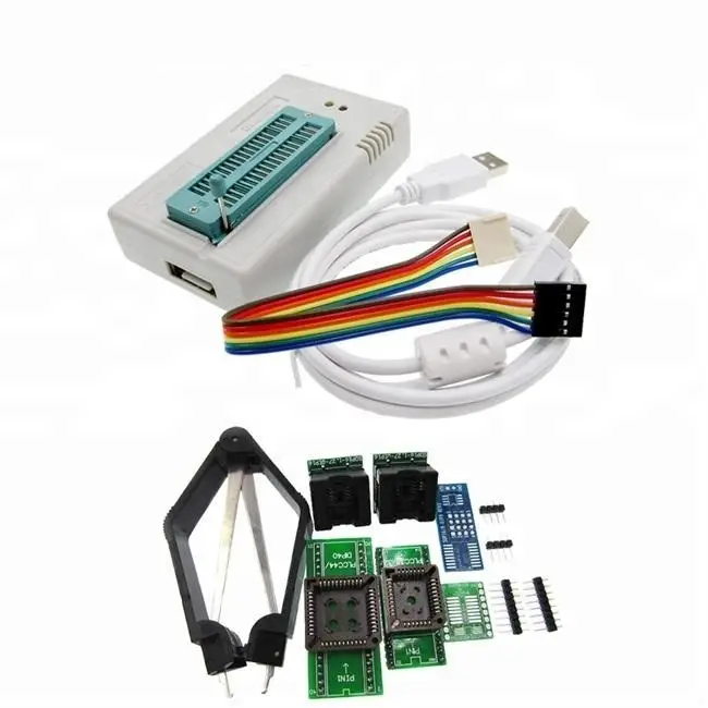 1KIT MiniPro TL866II Programmer USB Universal Programmer Bios Programme+6 pcs Adapter NO BOX