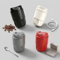 Mug de voyage isotherme classique en acier inoxydable, anti-fuite, sans BPA, avec couvercle sécurisé, réutilisable, cadeau d'affaires, achat en gros