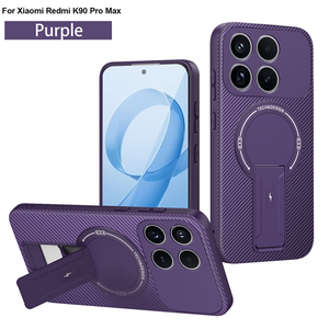 Funda para Teléfono con Textura de Fibra de Carbono Lichicase para <span class=keywords><strong>Xiaomi</strong></span> 17T 17T <span class=keywords><strong>Pro</strong></span>, Soporte Invisible, Cubierta Trasera Magnética para Móvil - Product Image 5