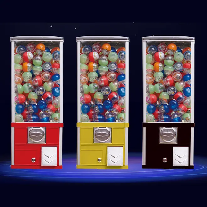 Münzbetriebener Kapsel-Versorgungsmaschinen-Kunststoffkugeln-Spielzeug-Verkaufsautomat im Verkauf