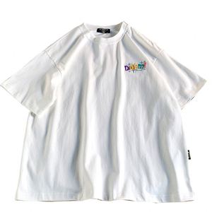 เสื้อยืดคอตตอน 100% ทรงดรอปไหล่ หนัก 230 กรัม ซักย้อมสีแบบแอซิดวอช ปักโลโก้ตามสั่ง เสื้อยืดวินเทจเปล่าสำหรับผู้ชาย แบบสั่งทำพิเศษ - Product Image 6