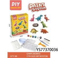Figurines en argile pour bricolage, Kit de peinture artisanale avec tout le matériel et les accessoires d'outils
