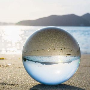 Esfera de Cristal Sólido Transparente Pulida de 100 mm FELIX GLASS con Logotipo Personalizado, Serigrafía Duradera para Decoración del Hogar - Product Image 6