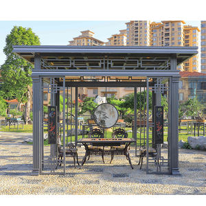 Pergola d'extérieur <span class=keywords><strong>Abri</strong></span> pour barbecue Couvert Imperméable Toutes saisons Projet hôtelier Maison Villa Patio Gazebo - Product Image 2