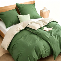 Ensemble de literie 7 pièces 100% polyester, respirant, léger, design moderne minimaliste, pour la maison, l'hôtel, le mariage, l'hôpital, toutes saisons