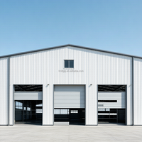 {Remises Instantanées -5%} Bâtiment d'Usine à Structure Métallique Robuste avec Pont Roulant 20T, Portique PEB Galvanisé à Chaud
