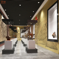Museum Display steht 360-Grad-Viewing Experience Anpassung Museum Vitrinen zum Verkauf
