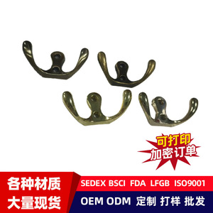 Zinc Alloy <b>Wall</b> <b>Hook</b> Animal Shape 56x29.6mm Rust Resistant For Clothing Behind Doors On <b>Walls</b> - Product Image 5
